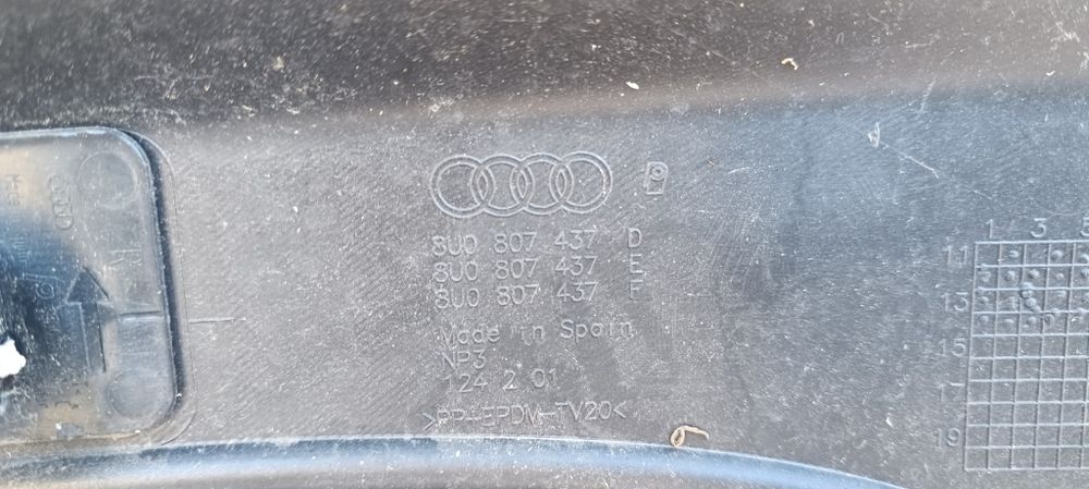 AUDI Q3 8U S-LINE Zderzak przedni przód oryginał