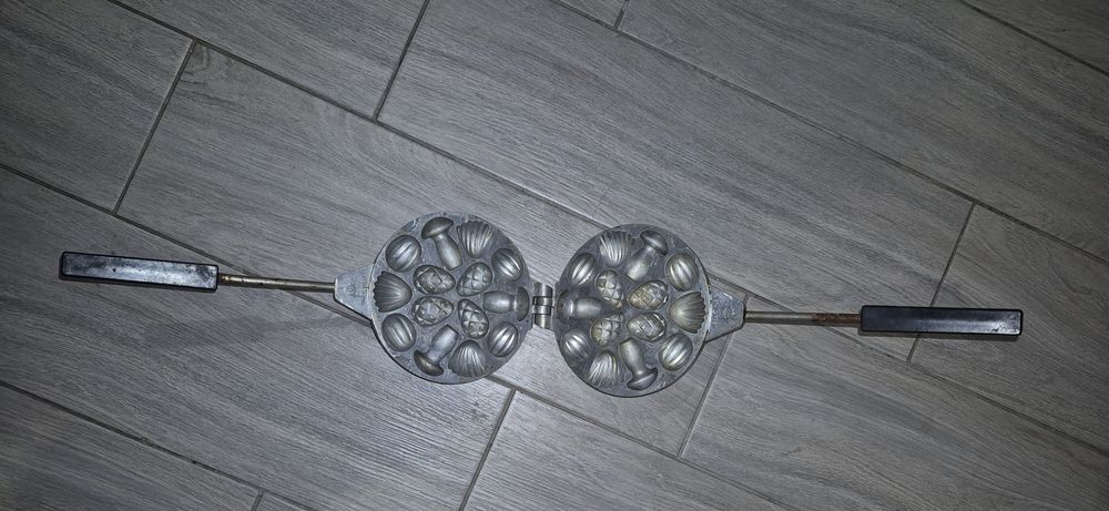 Срср форма для випікання печива на газу шишки горішки грибочки ракушки