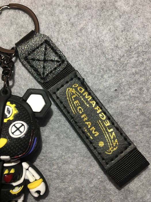 Wisiorek brelok Bear Robot Mechaniczny niedźwiedź