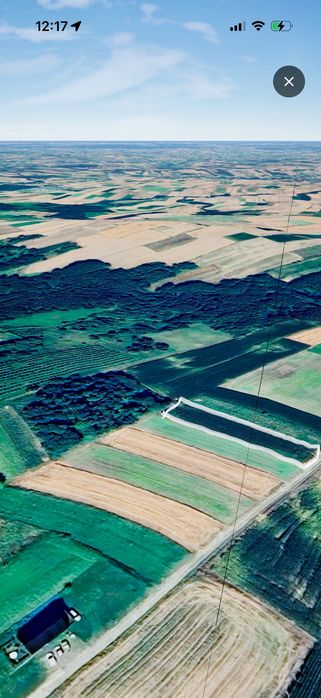Widokowa działka w Husowie z WARUNKAMI ZABUDOWY - 16 ar REZERWACJA