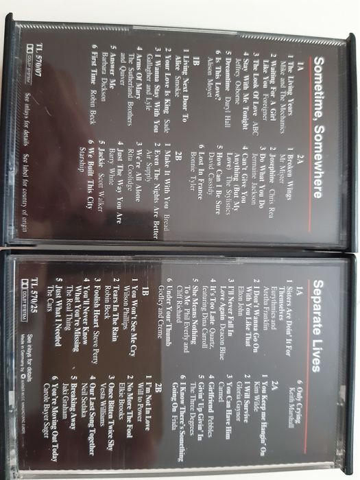 Kolekcja kaset magnetofonowych 20 szt The Emotion Collection
