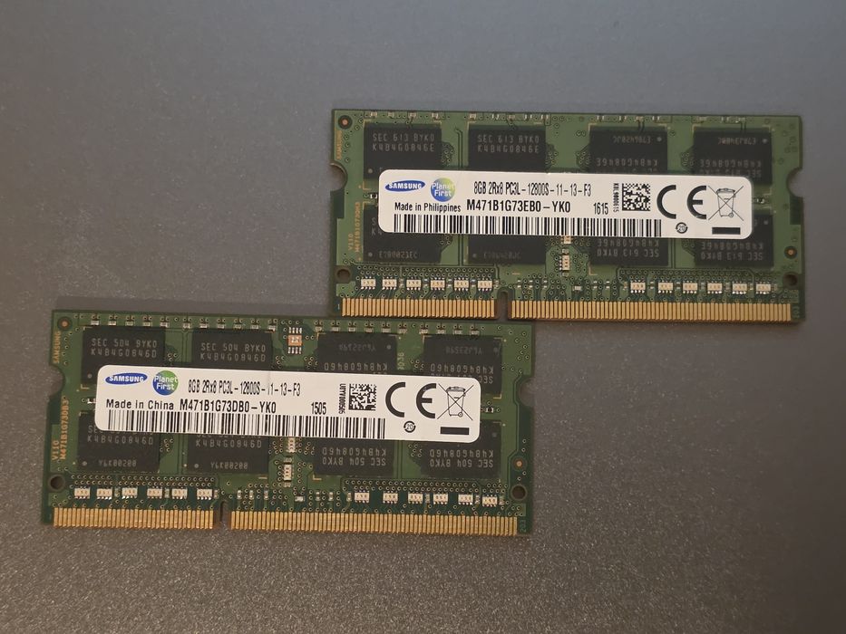 Samsung DDR3L 8GB 1600MHz SODIMM