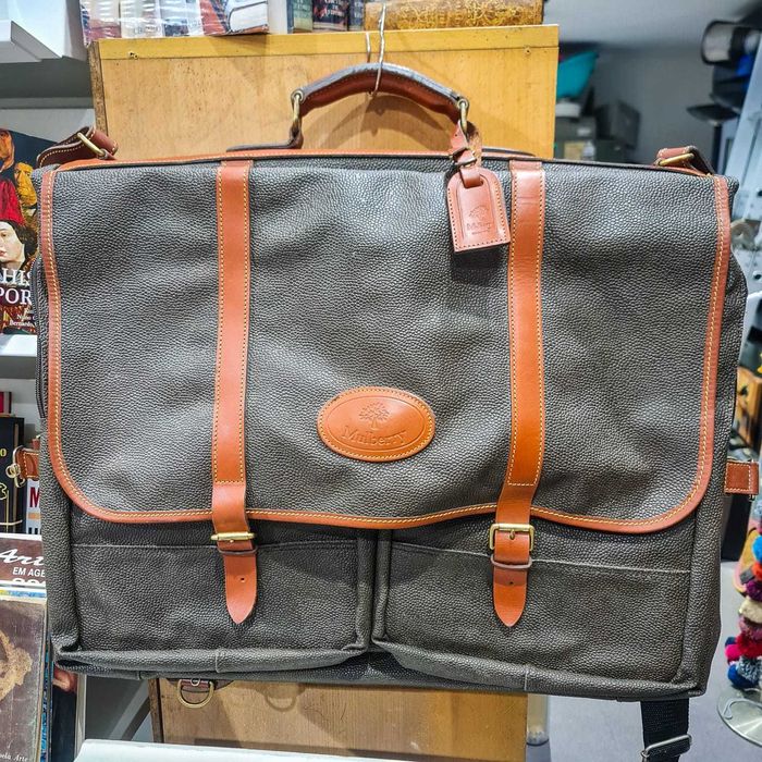 Mulberry Suit Carrier / Garment Bag “Made in Italy” – Couro Natural