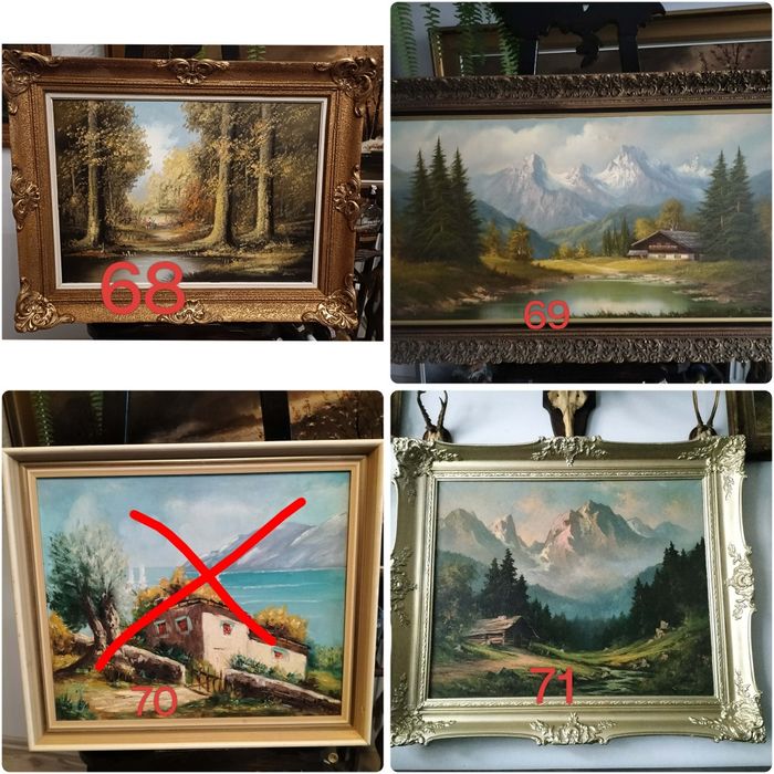 Pejzaż, portret, martwa natura - obraz olejny