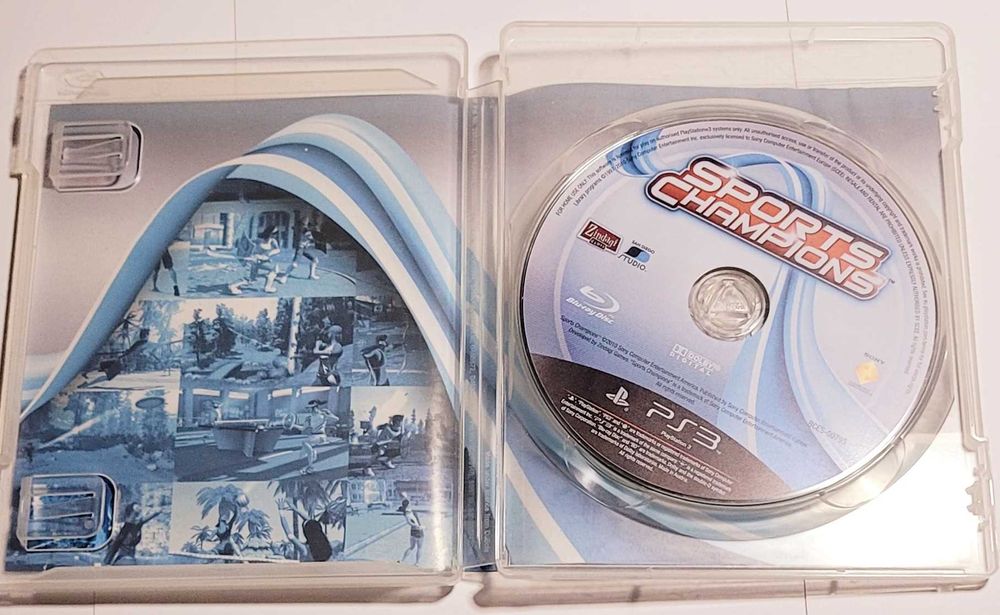 Sports Champions PS3 – pudełko + płyta + manual