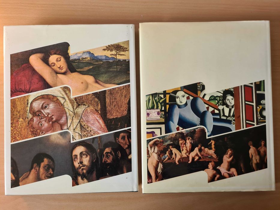 2 livros "A Pintura dos Grandes Museus"