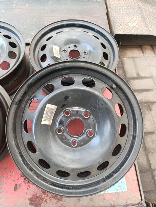 5x112 Felgi Stalowe 16 VW GOLF VII VIII T-Roc Skoda Karoq Audi Q2 6JX16 ET43