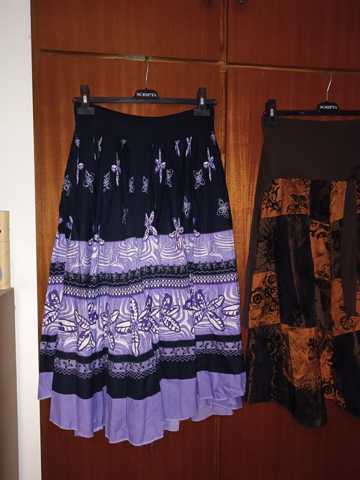 Saias compridas de senhora