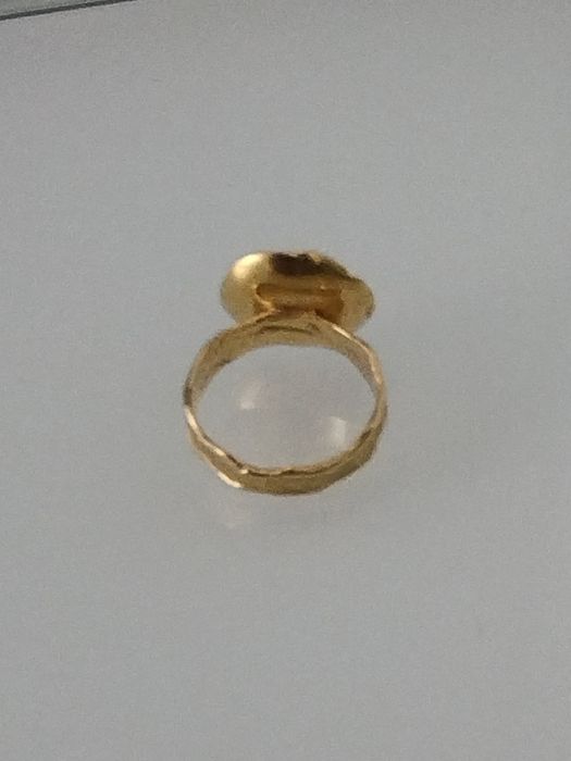 Anel em ouro de 19,2kt