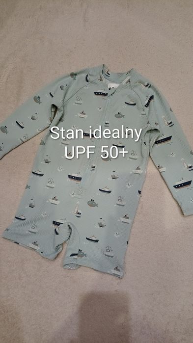 Strój kąpielowy jednoczęściowy kostium przeciwsłoneczne H&M 86