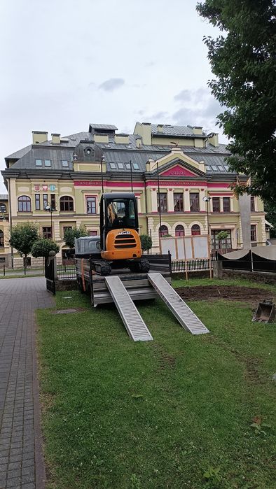 Usługi mini koparką