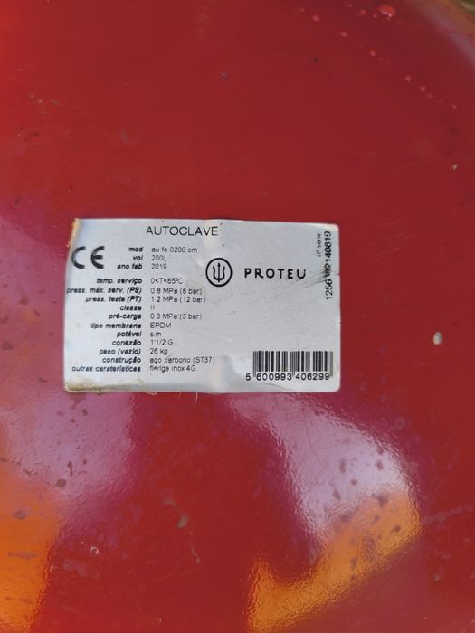 Autoclave 200 litros