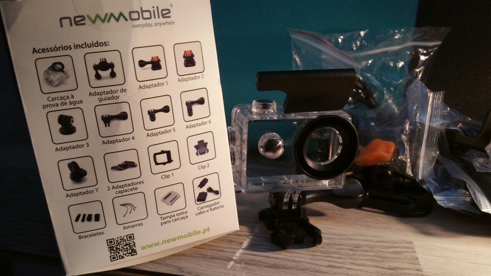 Camera 4K 12MP wi-fi para desporto