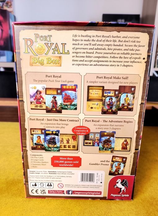 Port Royal: Big Box - Jogo de Tabuleiro, Novo