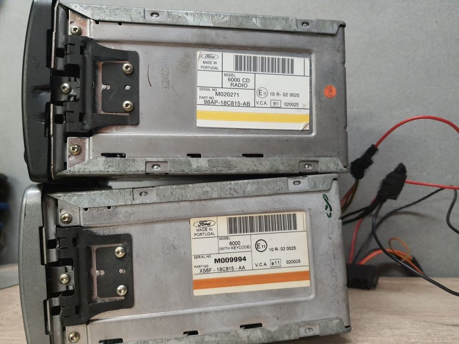 Radio samochodowe Ford 6000 CD + kod / Mondeo Focus Fiesta transit