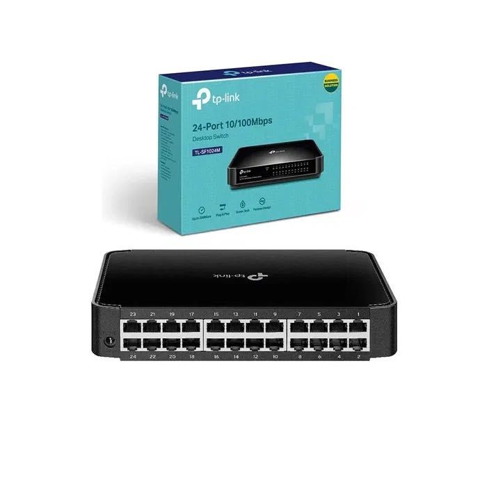 TP-Link TL-SF1024M 24-portowy switch Fast Ethernet biurkowy / naścienny 100mb