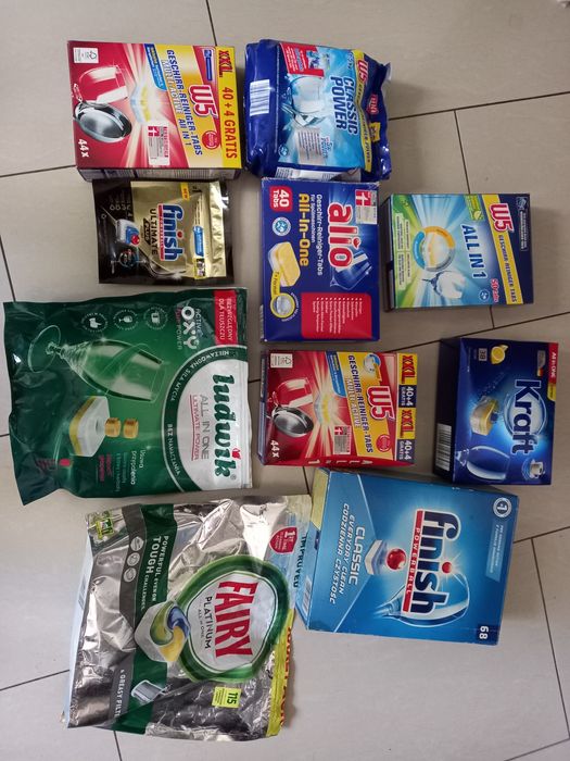 Kapsułki do zmywarki 307 sztuk i 1,5 kg