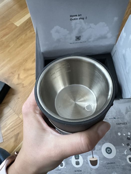 Outin nano portable coffee machine przenosny ekspres do kawy nespresso