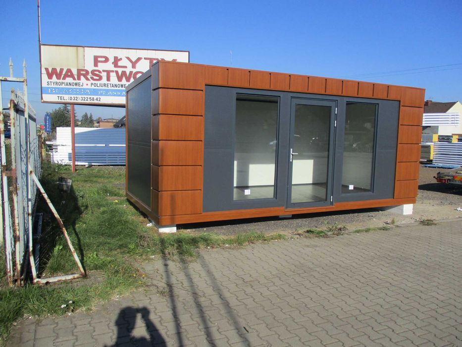Pawilon biurowy, kontener handlowy, stróżówka
