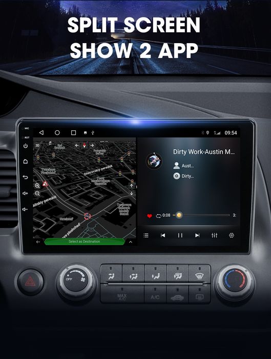 Radio Nawigacja Android 13 9 Cali