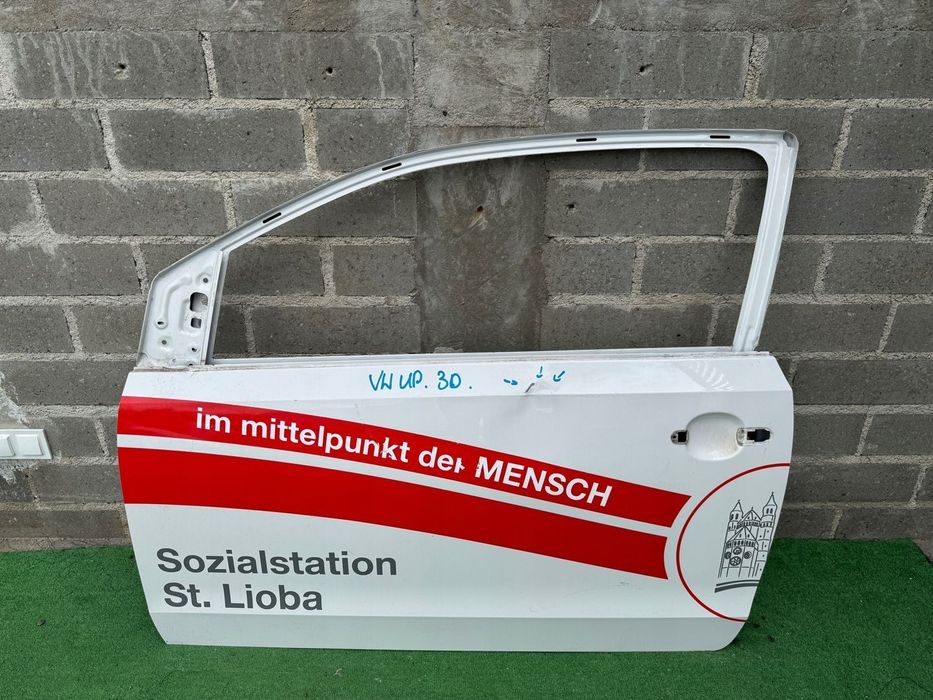 VW UP 1S 3D CITIGO MII DRZWI LEWE PRZEDNIE LEWY PRZÓD EU ORG