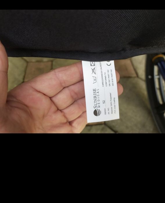 Інвалідний візок инвалидная коляска (нова)