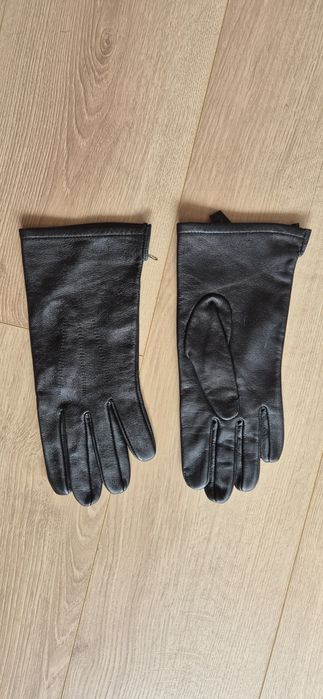 rękawiczki skórzane.
