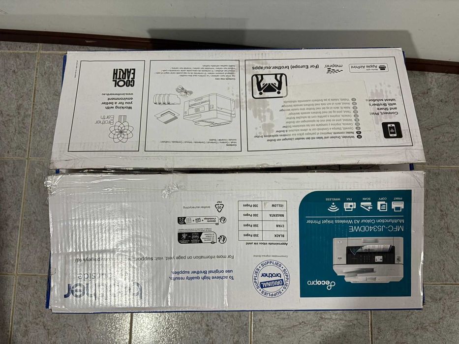 Brother MFC-J5340DW A4 e A3 [NOVA] + Tinteiros XL [NOVOS]