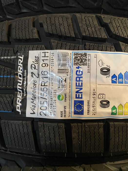 Зимові шини 205/55 R16 Premiorri Via Maggiore Z Plus