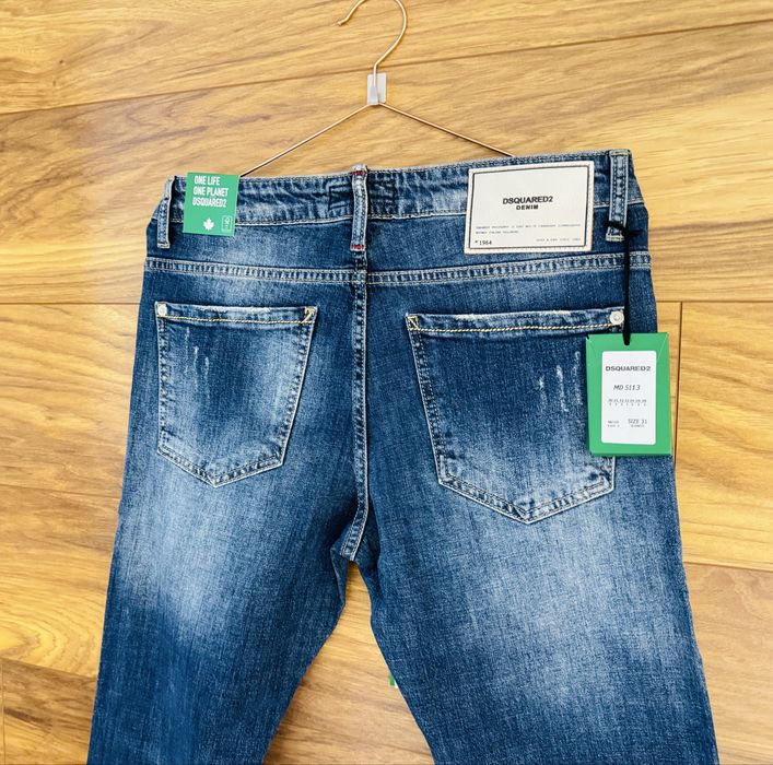 Dsquared2 spodnie jeansowe męskie