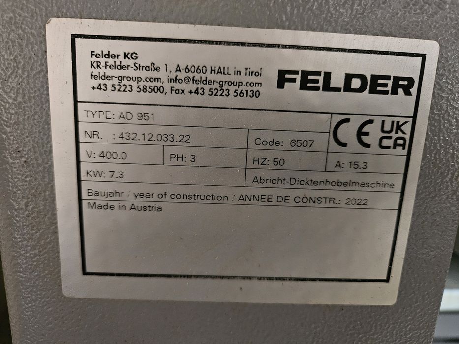 Felder AD 951 DOSTĘPNA OD RĘKI | Wał Silent-POWER