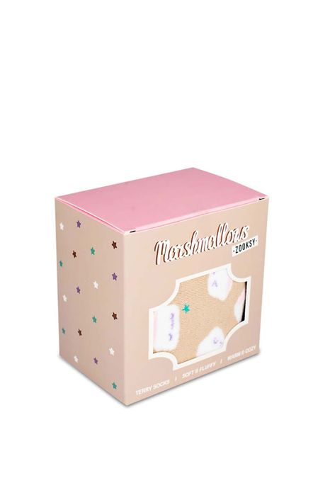 Świąteczne skarpetki w pudełku - Warm Winter Marshmallows 36-40