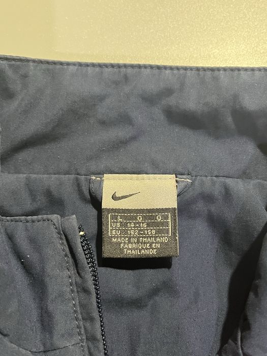 вінтажна нейлонова олімпійка nike