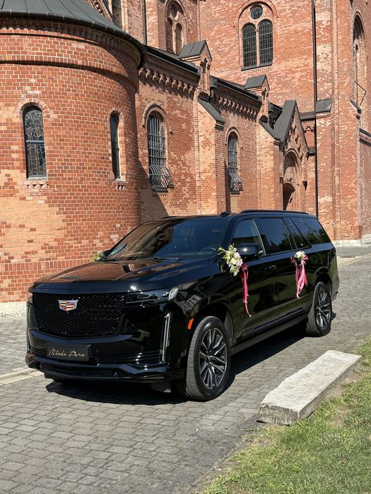 Cadilac Escalade ESV Sport Platinium auto do ślub z kierowcą