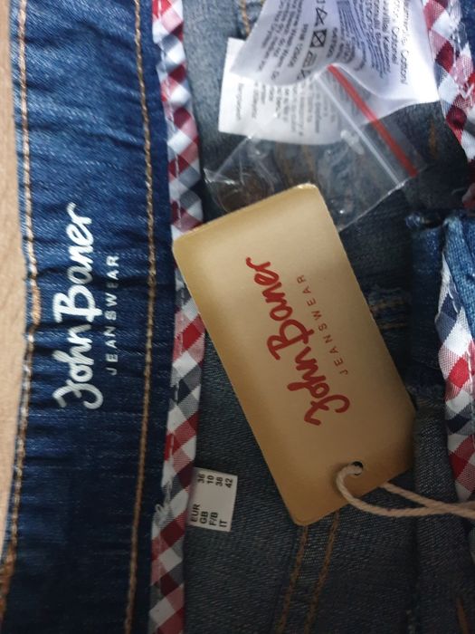 BonPrix nowe spodnie jeansowe przed kolano 36