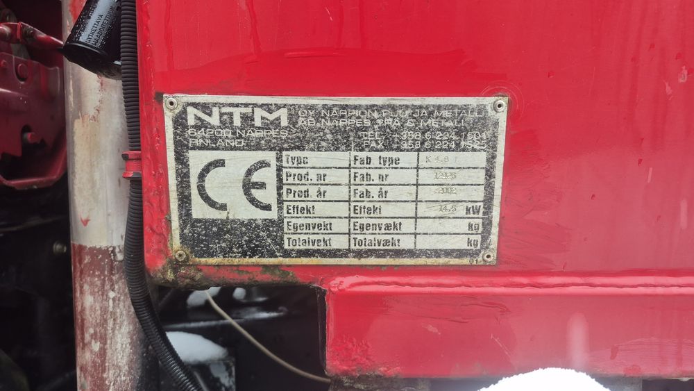 Zabudowa śmieciarki NTM Mitsubishi Canter z 2002