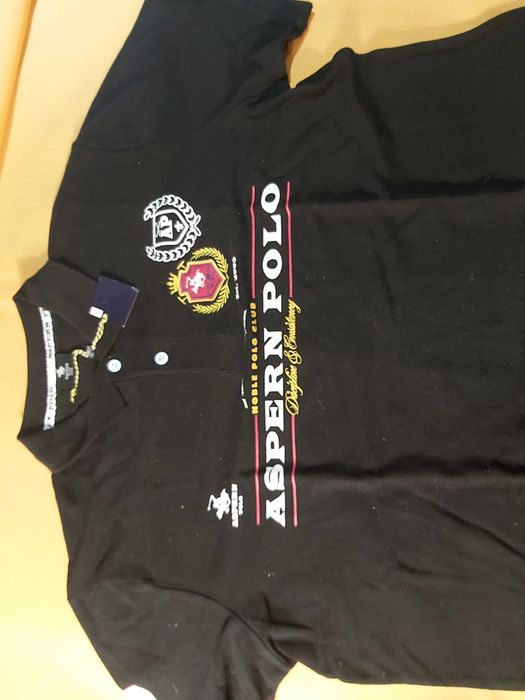 ASPERN POLO XXL koszulka polówka black exclusive