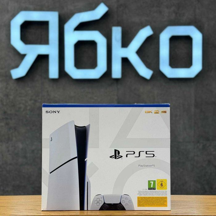 NEW Sony PlayStation 5 Slim (Blu-Ray) (1TB) купуй у ЯБКО Рів'єра