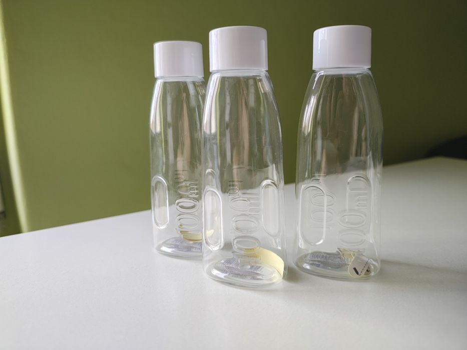 3 butelki na kosmetyki zakręcane 100 ml rossmann