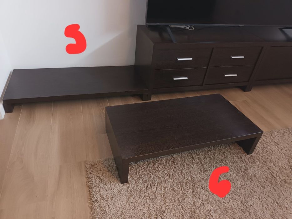 Móvel sala em wengue