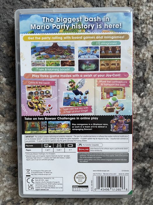 Mario party jamboree switch