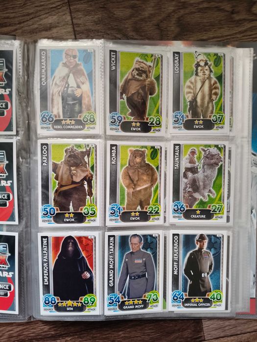 Karty Star Wars Force Attax Trading Card Game