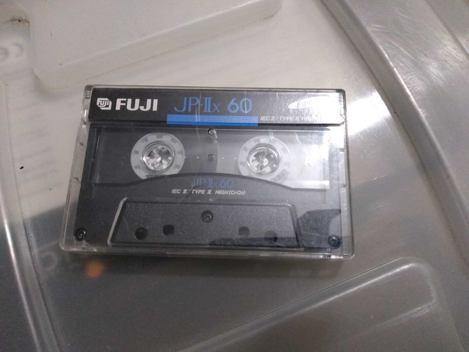Cassetes de áudio VINTAGE, FUJI JP-IIx 60, NOVAS!