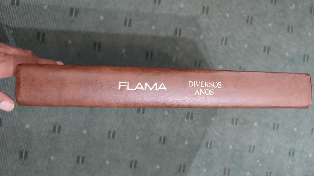 12 Revistas antigas Flama - Encadernadas