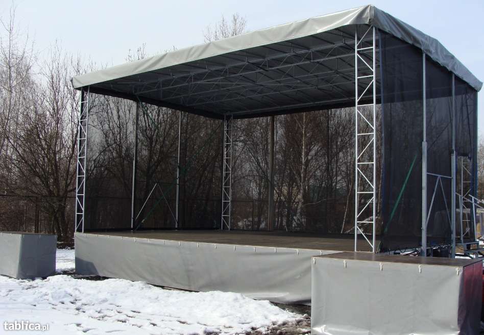 Duża Estrada Scena Mobilna 9x6x5m