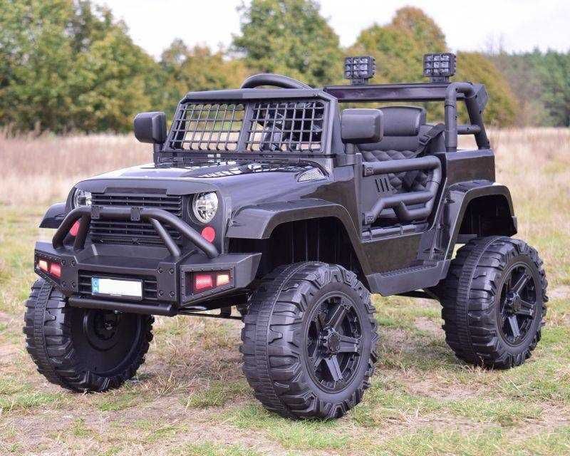 Terenowy JEEP RAPTOR OFF-ROAD Elektryczny Auto Akumulator RC 2 DZIECI