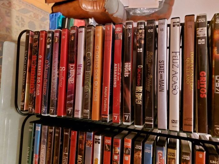 Coleção de filmes DVD originais c/oferta suporte