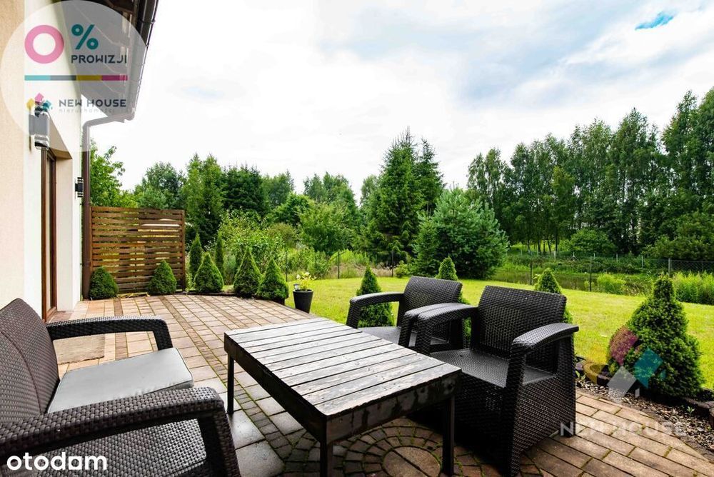 Różnowo, dom wolnostojący z tarasem,działka 970 m2