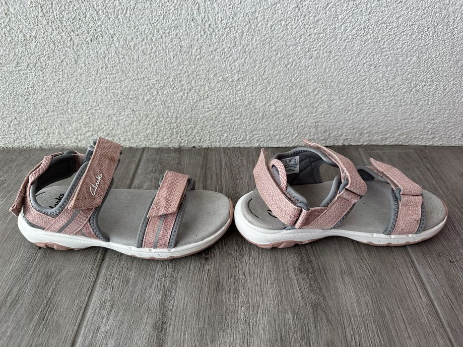 Sportowe sandały na rzepy Clarks EXPO Sea 32 21cm