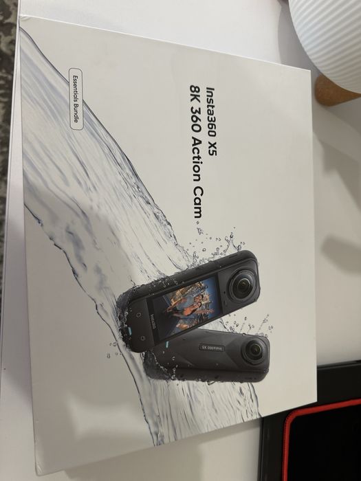 Камера Insta 360 X5 (All-round set) + Мікрофон + Автотримач. Новий стан!